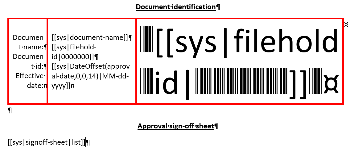 Merge tag template example